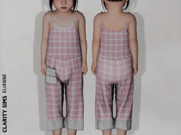 Alpha Elianne Pajama Toddler - The Sims 4 Custom Content