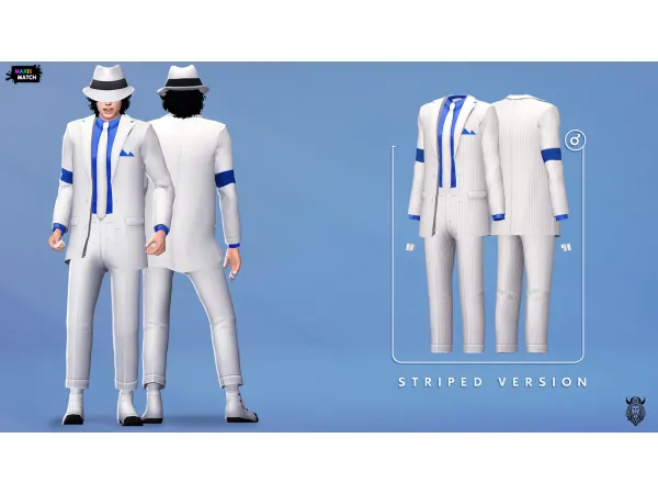 Alpha MJ SMOOTH CRIMINAL SET by modcollective - The Sims 4 Custom Content