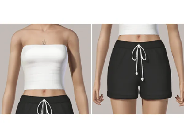 gorillax3 easy lounge set conversion by shellsea - The Sims 3 Custom Content