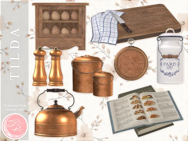 Alpha SolunaRae Tilda Set - The Sims 4 Custom Content