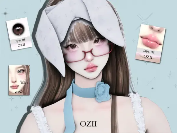 Alpha Makeup2025222 by Ozii Sims - The Sims 4 Custom Content