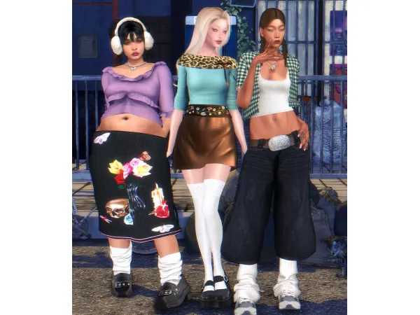 Mix FOLLOWER GIFT SET by yuyulie - The Sims 4 Custom Content