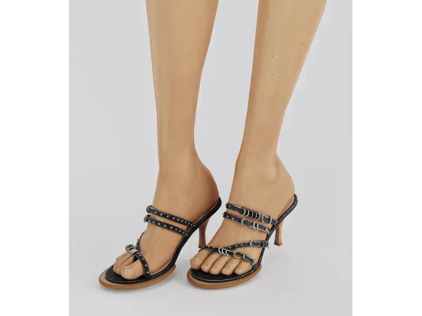 Alpha knwls london collection SCYTHE HEELS by delicious things - The Sims 4 Custom Content