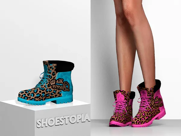 Alpha Shoestopia His Queen Sneakers by shoestopia - The Sims 4 Custom Content