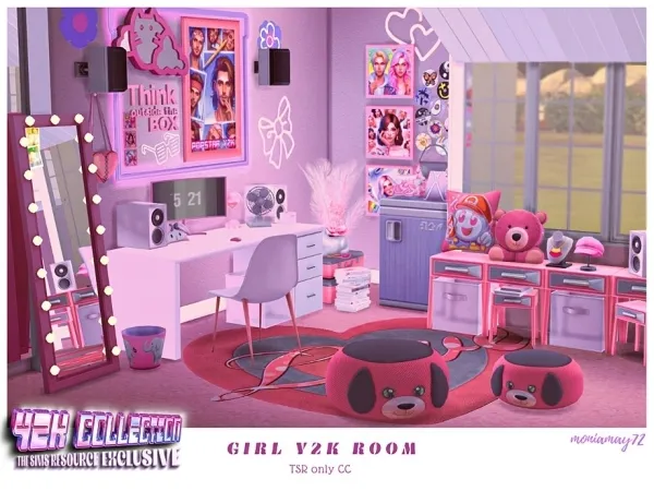 Girl Y2K Room