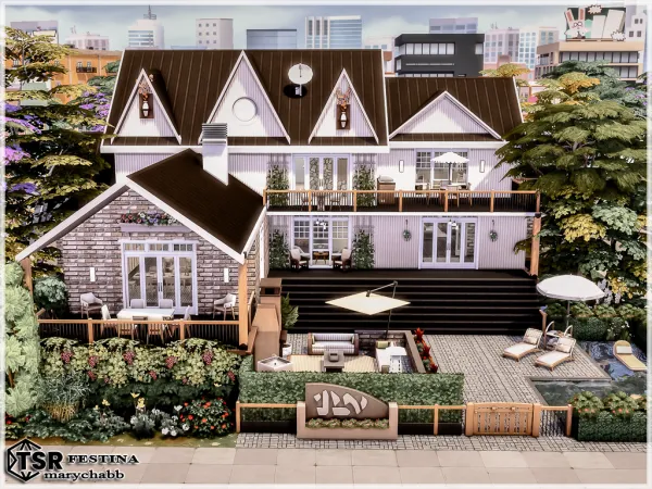 Mix Festina by marychabb - The Sims 4 Custom Content