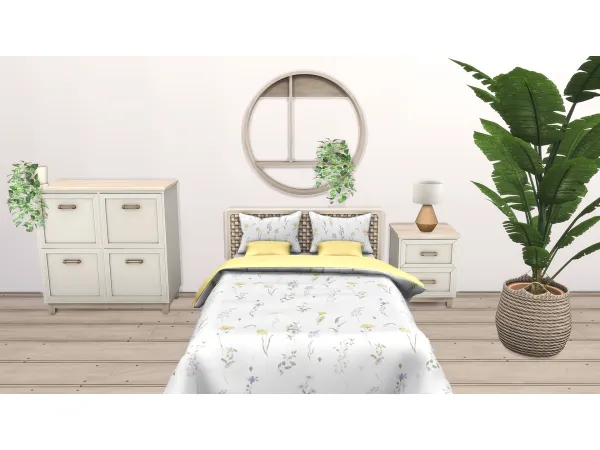 Mix COZY COLORS BEDROOM by modcollective - The Sims 4 Custom Content