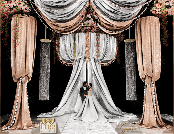 Alpha GL'Amor (wedding venue set) by goldie_s4 - The Sims 4 Custom Content