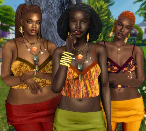 Mix FOLASADE COLLECTION by simsfinds - The Sims 4 Custom Content