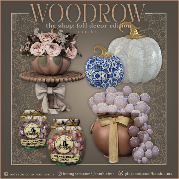 Alpha woodrow by bambisims - The Sims 4 Custom Content