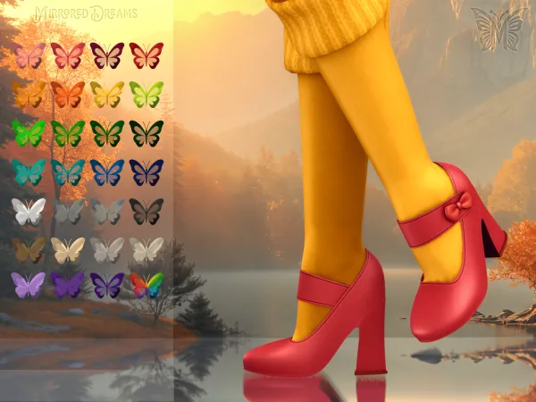 Maxis Match Shoes Velma Dinkley Mistu00e9rio SA Post 33 - The Sims 4 Custom Content