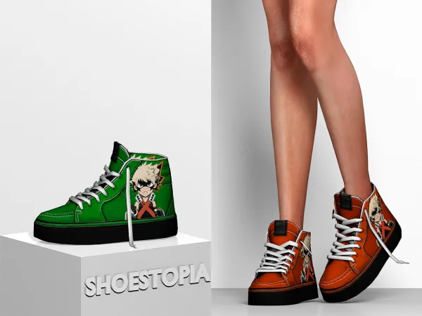 Alpha Shoestopia Sina Sneakers by shoestopia - The Sims 4 Custom Content