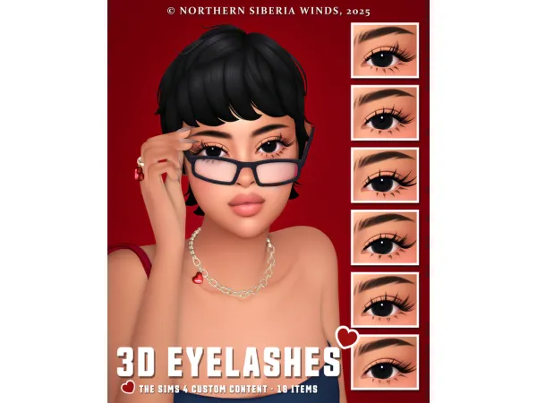 3D EYELASHES COLLECTION by northernsiberiawinds