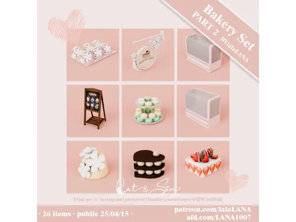 Bakery Set by lalalana