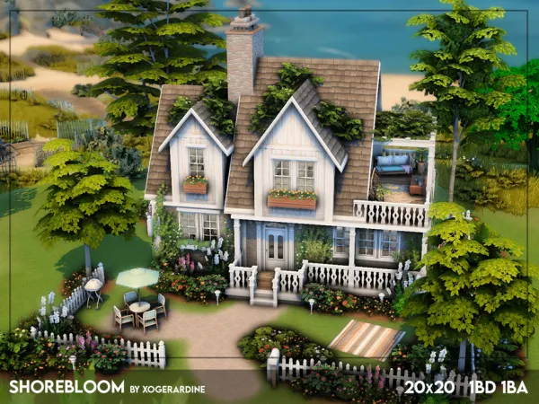 Maxis Match Shorebloom (NO ) by thesimsresource - The Sims 4 Custom Content