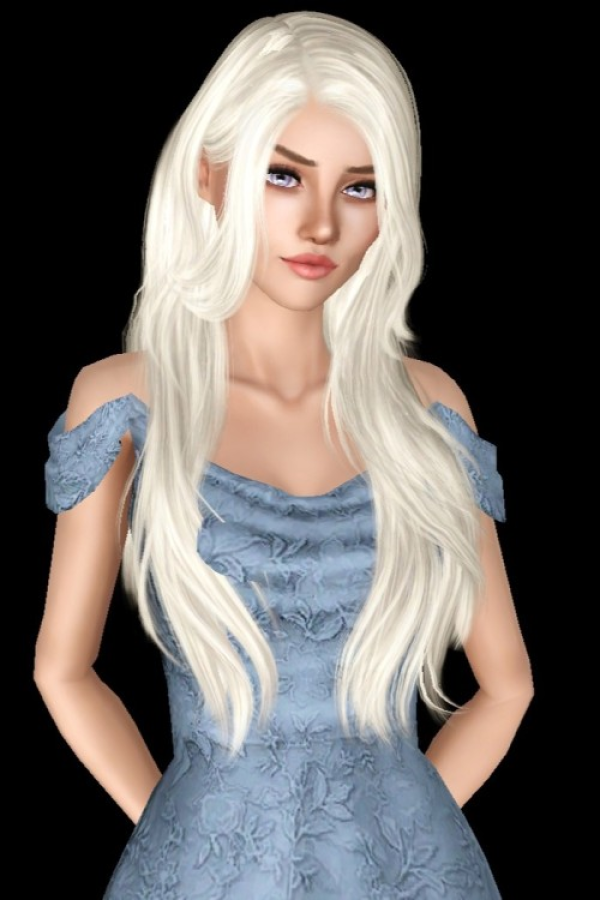 Wings TO1125 Supple Straight Hair Conversion by simsfinds - The Sims 3 Custom Content