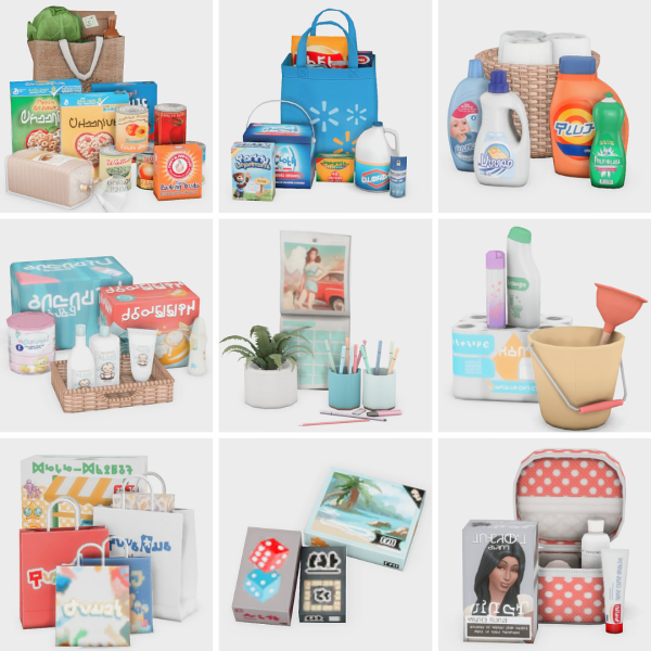 Maxis Match a lived in home sims 4 finds clutter edition 1 by simsfinds - The Sims 4 Custom Content