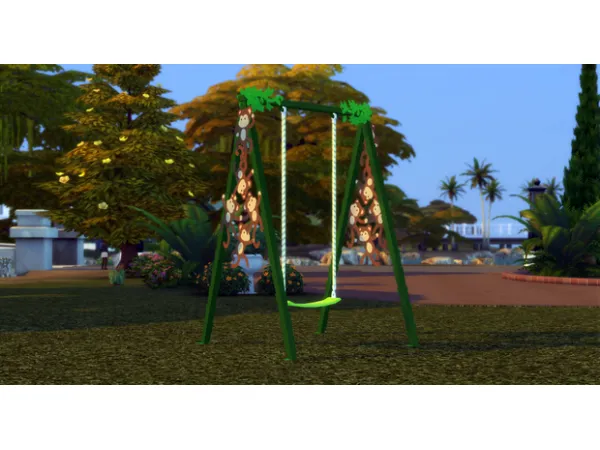 Mix to Swing Set Animal by simsfinds - The Sims 4 Custom Content