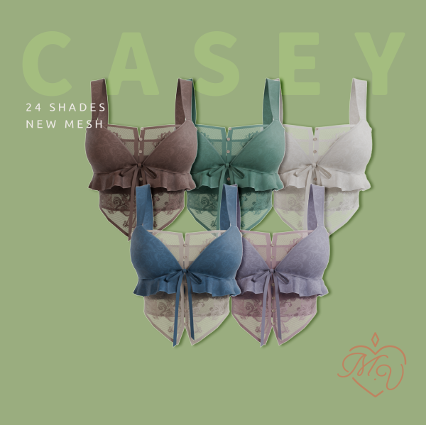 Maxis Match Casey Top by simsfinds - The Sims 4 Custom Content