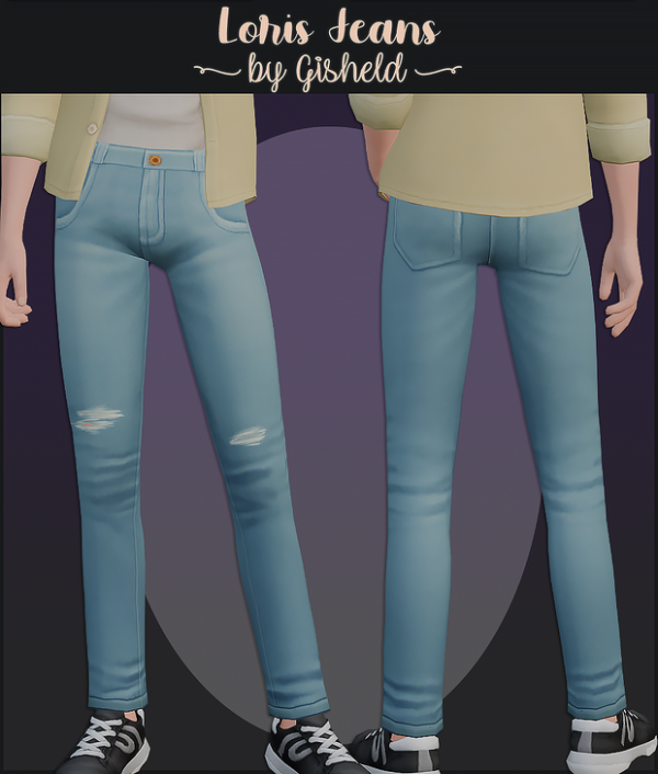 Maxis Match Loris Jeans by simsfinds - The Sims 4 Custom Content
