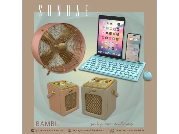 Alpha sundae - The Sims 4 Custom Content