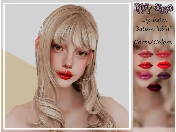 Alpha Batom Morango - The Sims 4 Custom Content