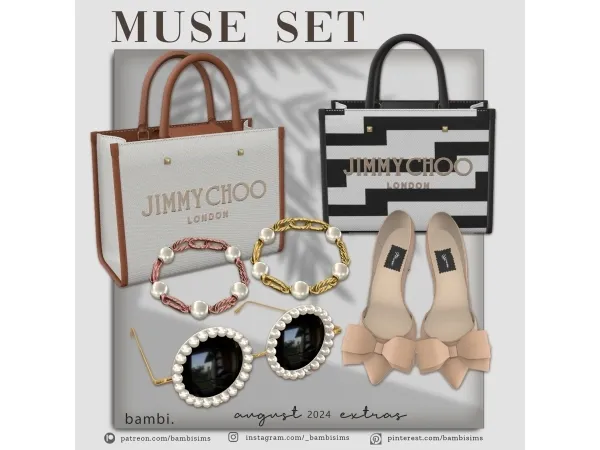 Alpha muse set - The Sims 4 Custom Content