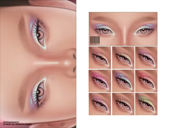 Mix Eyeshadow N183 by thesimsresource - The Sims 4 Custom Content