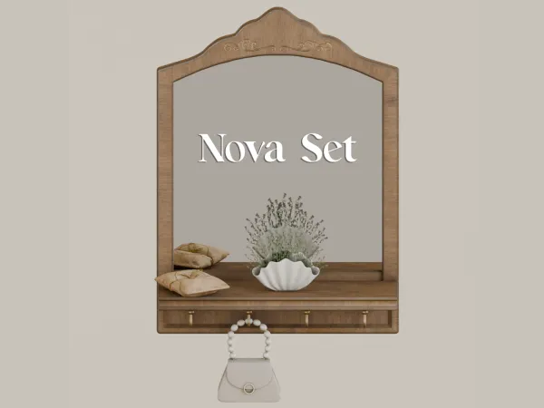Alpha Nova Set by simsfinds - The Sims 4 Custom Content
