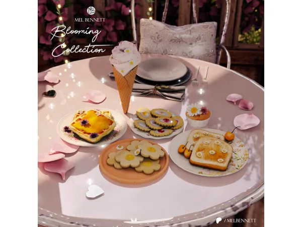 Mix Blooming Collection - The Sims 4 Custom Content