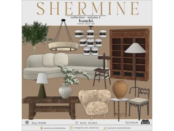 Shermine Collection Vol 2 - The Sims 4 Custom Content