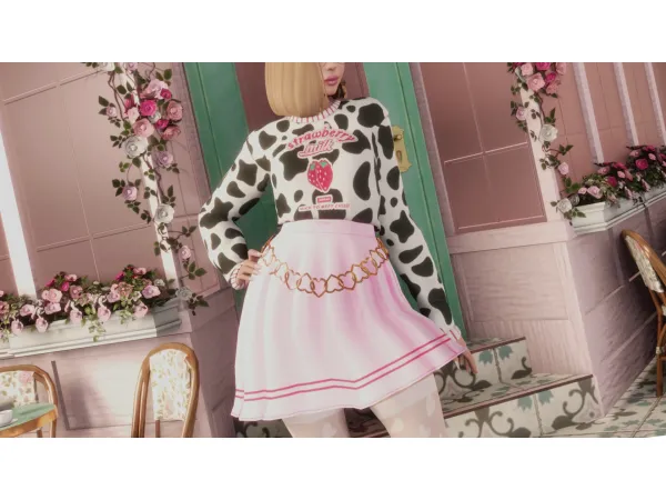 Mix JANE COLLECTION by Cuupid Corp - The Sims 4 Custom Content