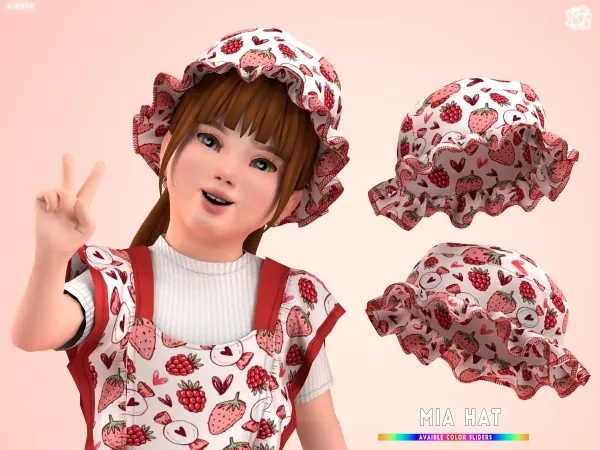Mia Toddler Hat - brsims