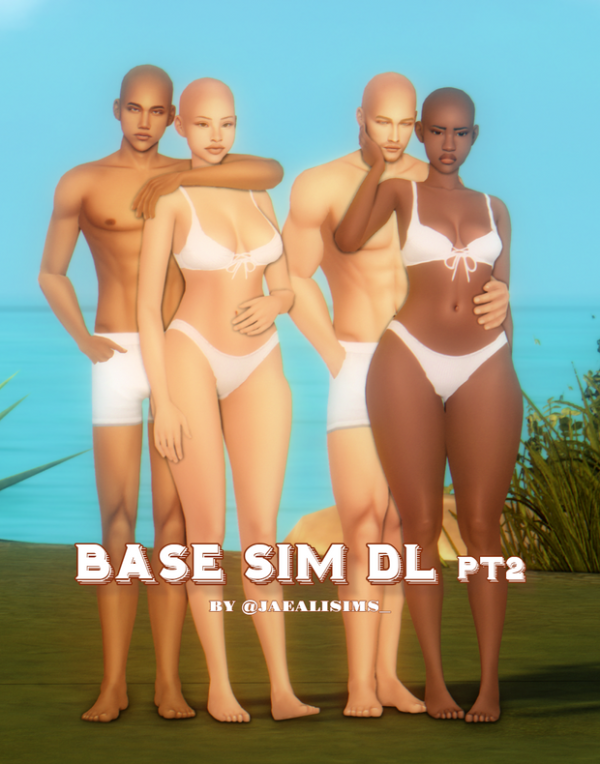 Maxis Match BASE SIM DOWNLOAD pt2 by simsfinds - The Sims 4 Custom Content