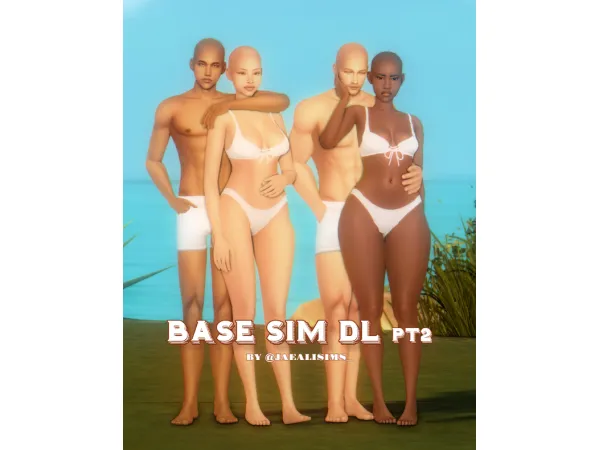 Maxis Match u2570u2508u27a4BASE SIM DOWNLOAD pt2 u2661 by Jaealisims - The Sims 4 Custom Content