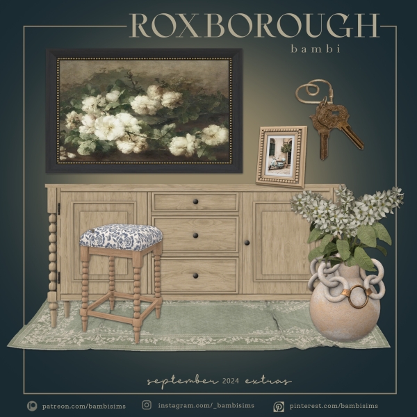 Alpha Roxborough by bambisims - The Sims 4 Custom Content