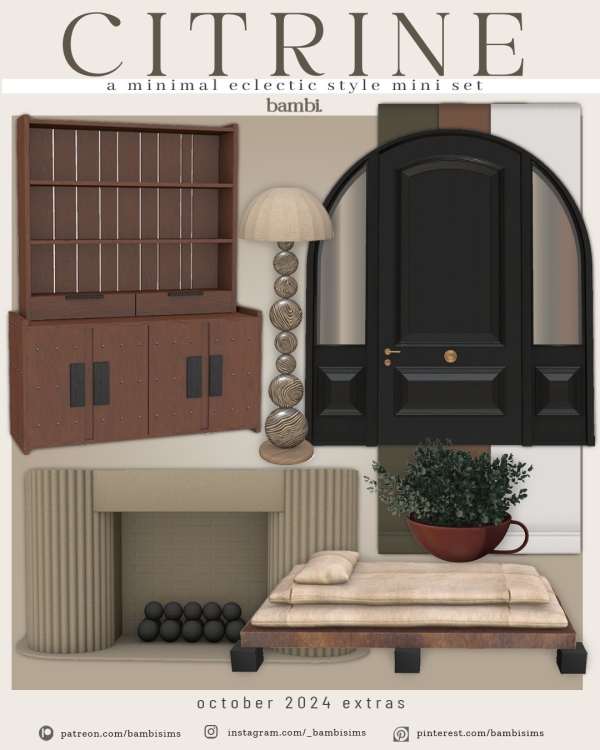 Alpha citrine by bambisims - The Sims 4 Custom Content