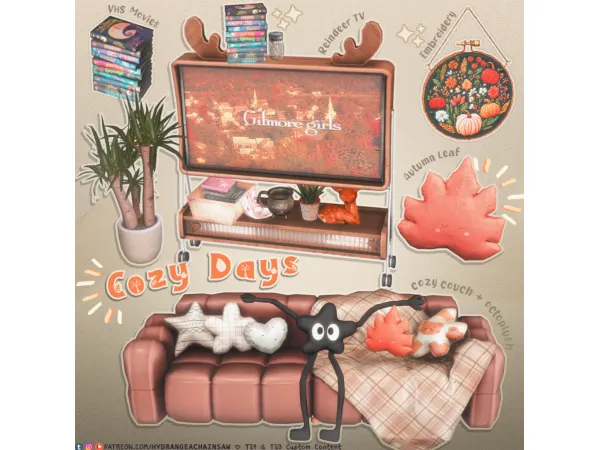 Maxis Match Cozy days - The Sims 4 Custom Content