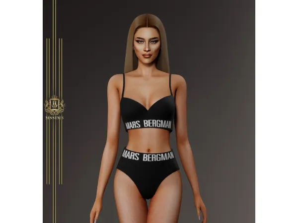 Alpha BERGMAN by Mssims4 - The Sims 4 Custom Content