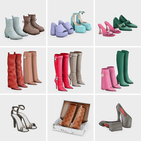 Maxis Match decor shoes sims 4 finds by simsfinds - The Sims 4 Custom Content