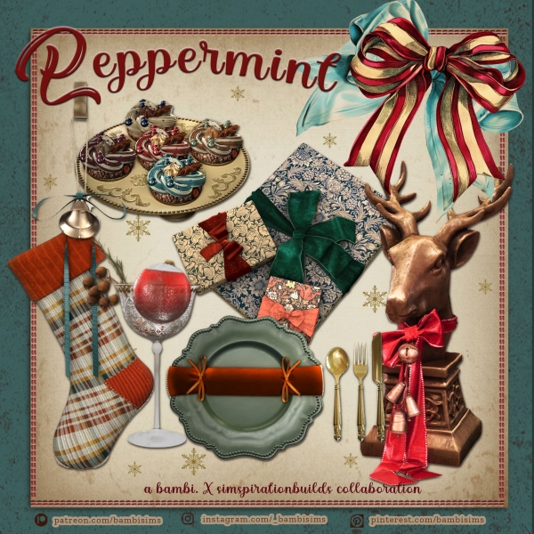 Alpha peppermint by bambisims - The Sims 4 Custom Content