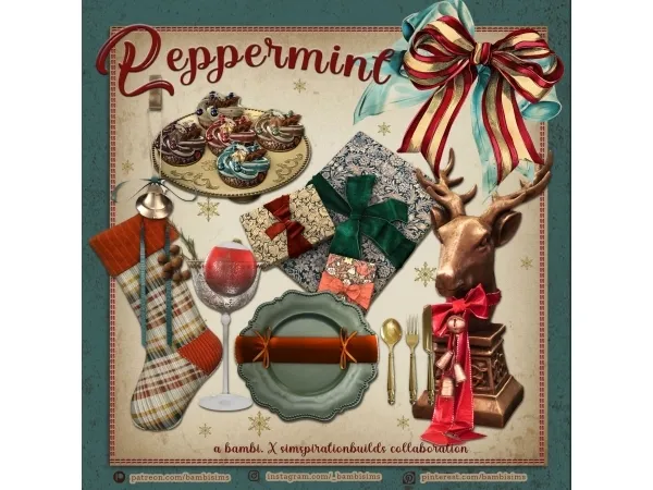 Alpha peppermint - The Sims 4 Custom Content