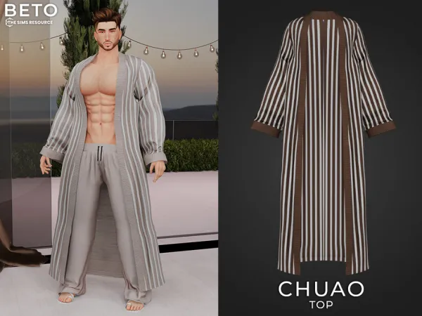 Alpha Chuao (Top) by Beto_ae0 - The Sims 4 Custom Content