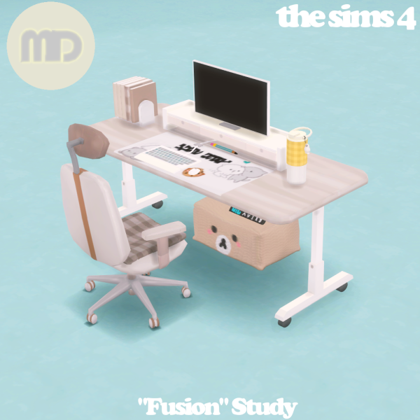 Maxis Match fusion study set by simsfinds - The Sims 4 Custom Content