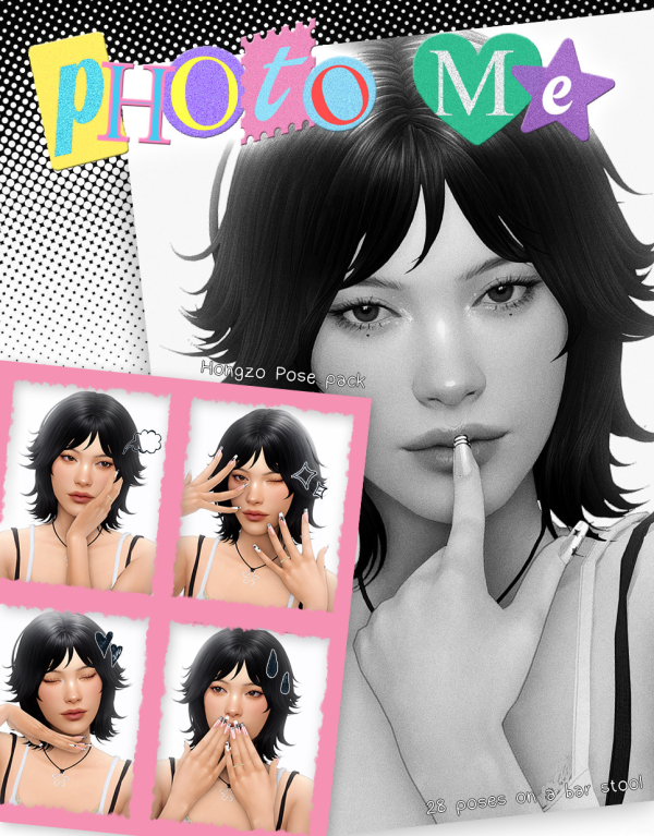 Mix PHOTO ME by simsfinds - The Sims 4 Custom Content