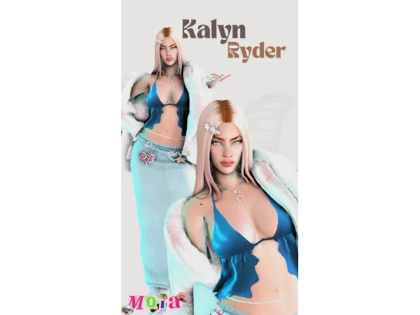 Mix Kalyn Ryder by moiamarul - The Sims 4 Custom Content