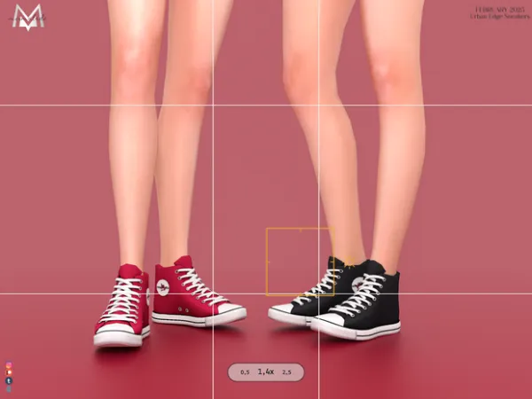 Mix Urban Edge Sneakers by mermalade - The Sims 4 Custom Content