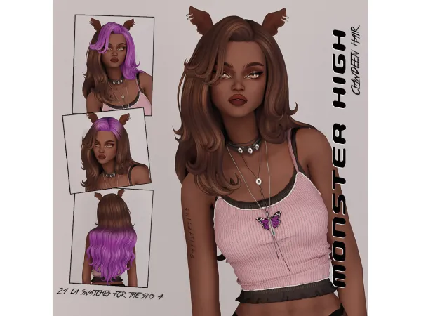 MONSTER HIGH SET - Clawdeen by daylifesims
