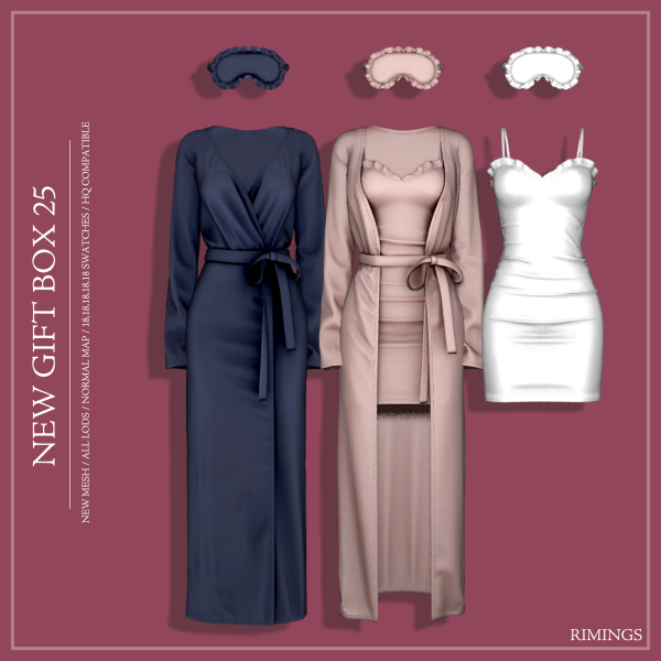 Alpha [RIMINGS] NEW GIFT BOX 25 by simsfinds - The Sims 4 Custom Content