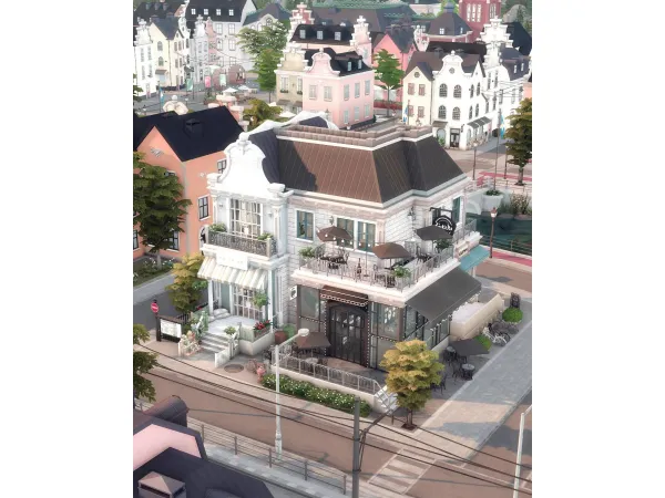 Flower Store, Coffee Shop & Community Classes By Create4sims